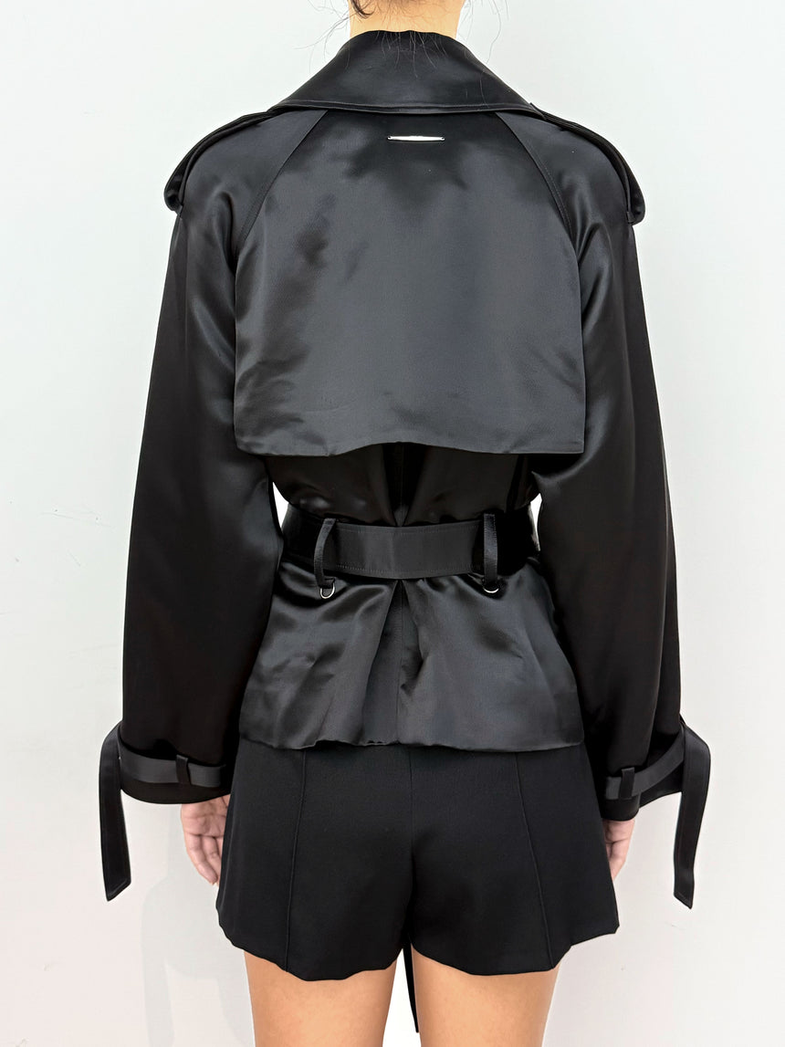 (SS26 PRE-ORDER) CLAW LIQUID CROPPED TRENCH