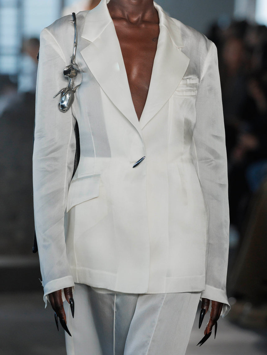 Wilted Rose Bag - BLACK