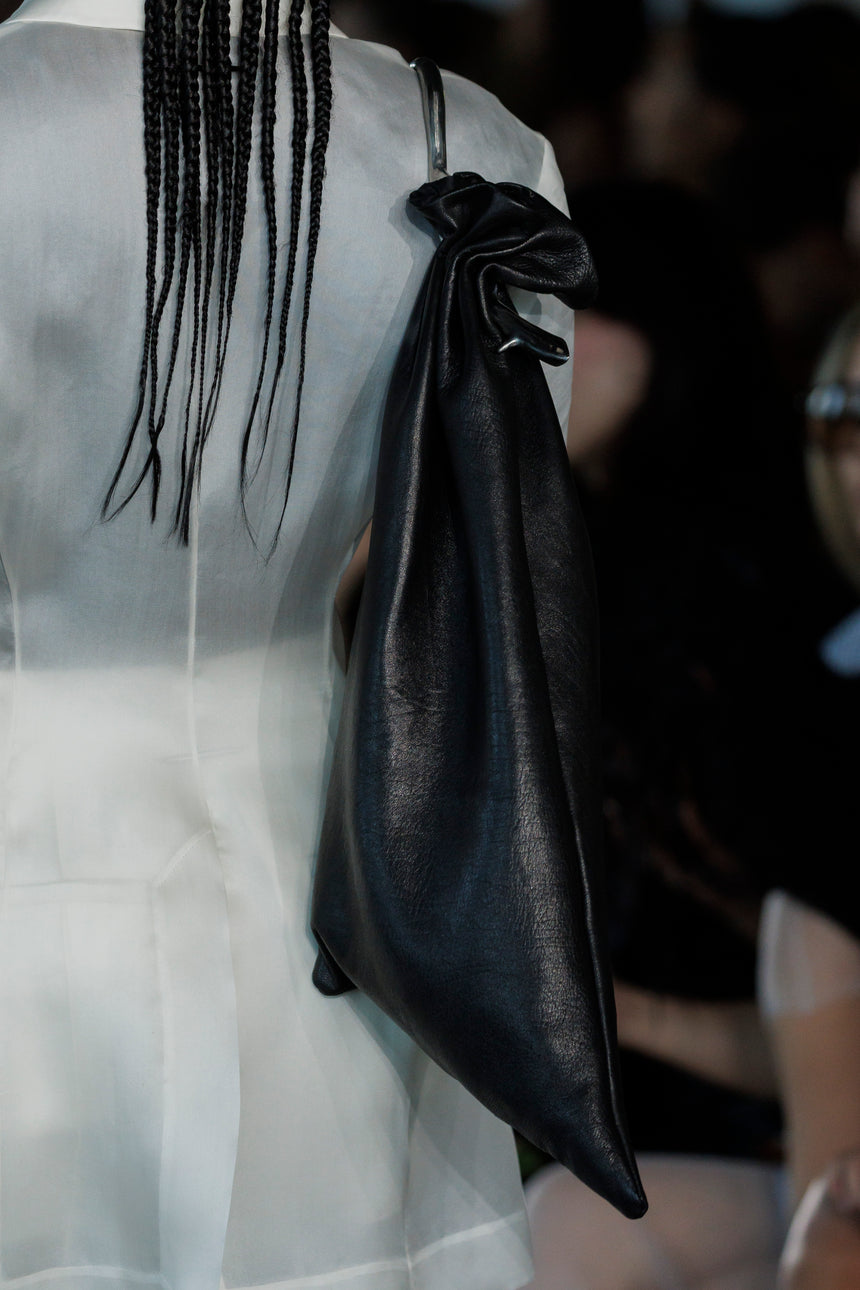 Wilted Rose Bag - BLACK