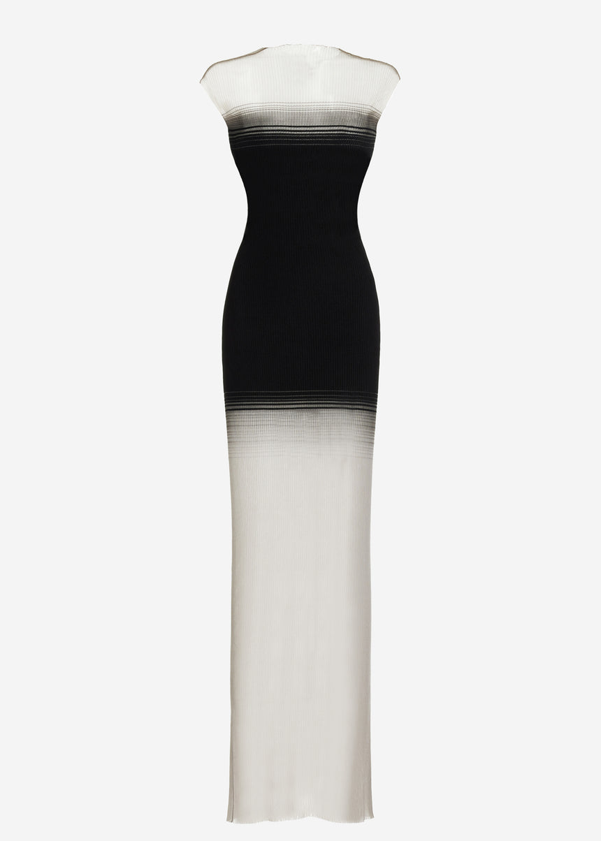 CENSOR KNIT DRESS - FUMÉ