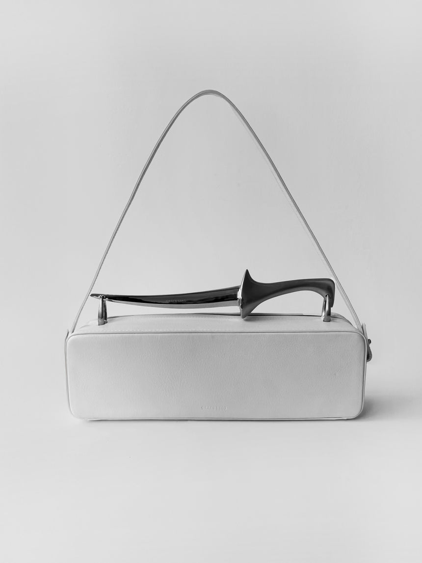 (SS26 PRE-ORDER) KNIFE BAG - WHITE
