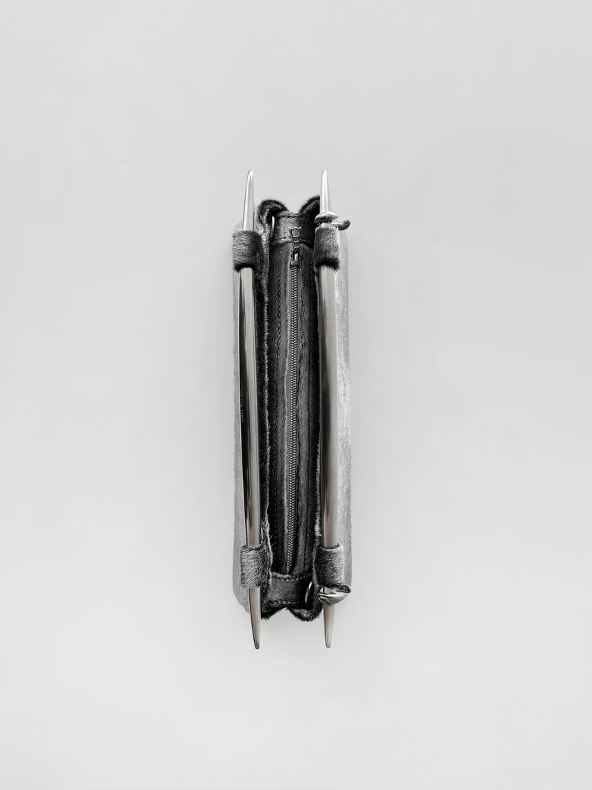 (SS26 PRE-ORDER) SMALL DAGGER BAG - SILVER