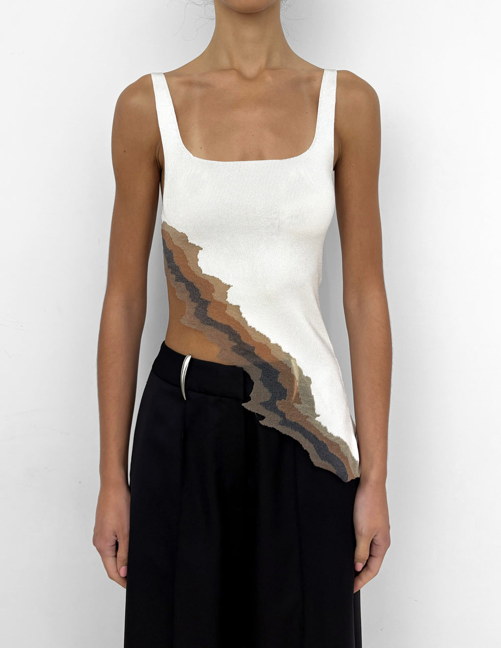 FLAME TANK TOP - IVORY – GRACE LING