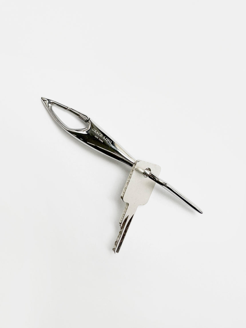BIOMORPHIC CARABINER KEYHOLDER