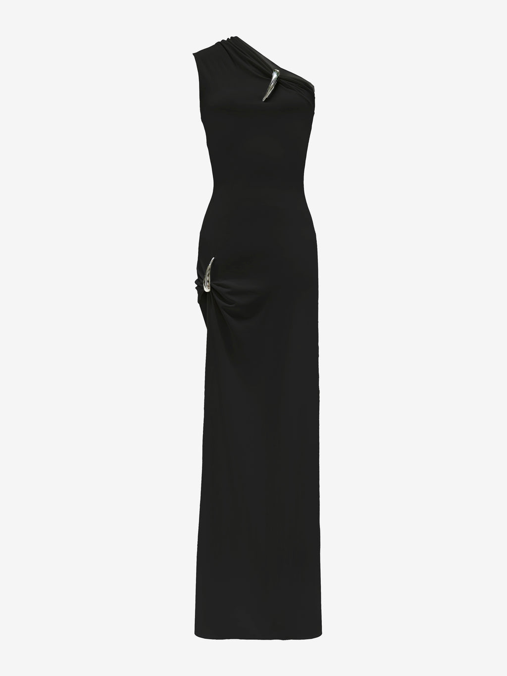 CLAW ONE SHOULDER DRESS