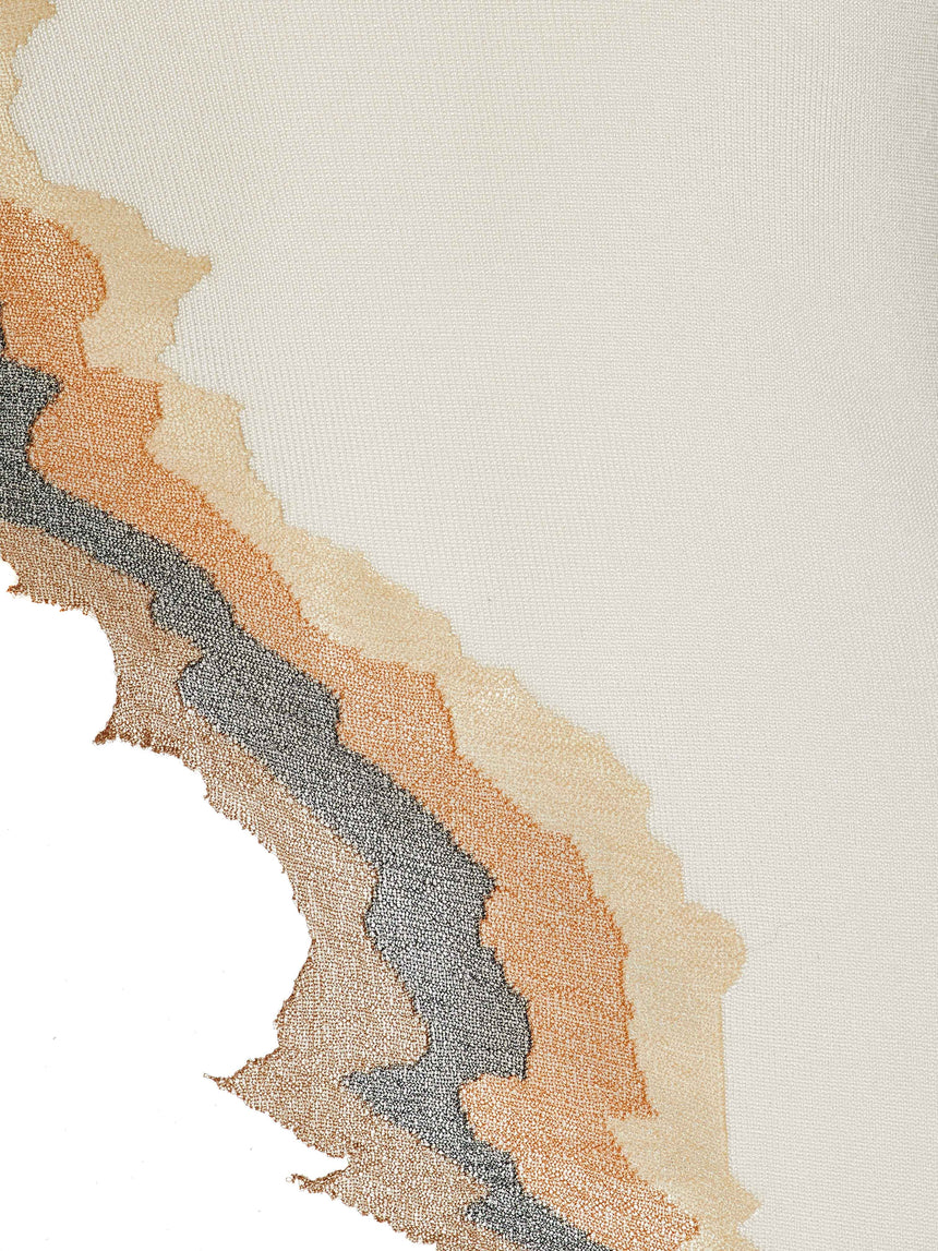 FLAME TUBE TOP - IVORY