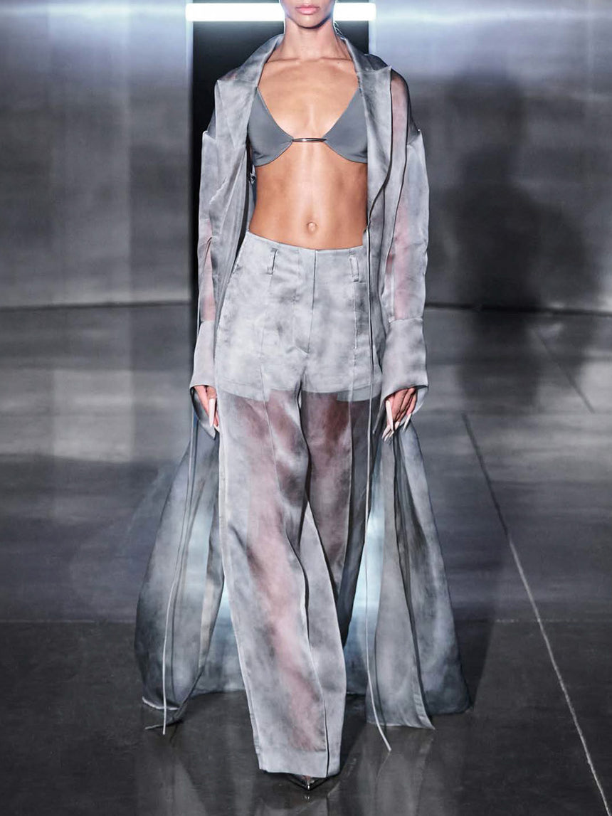 FOG TAILORED SILK TROUSERS