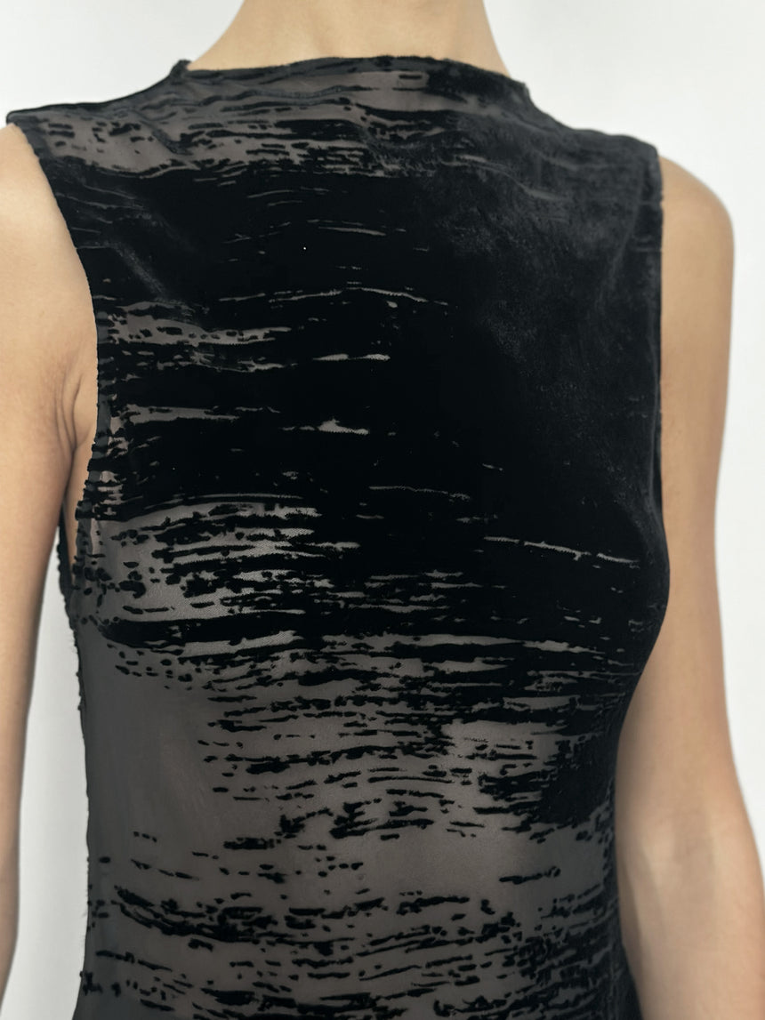 (SS26 PRE-ORDER) GLITCH BOATNECK TOP