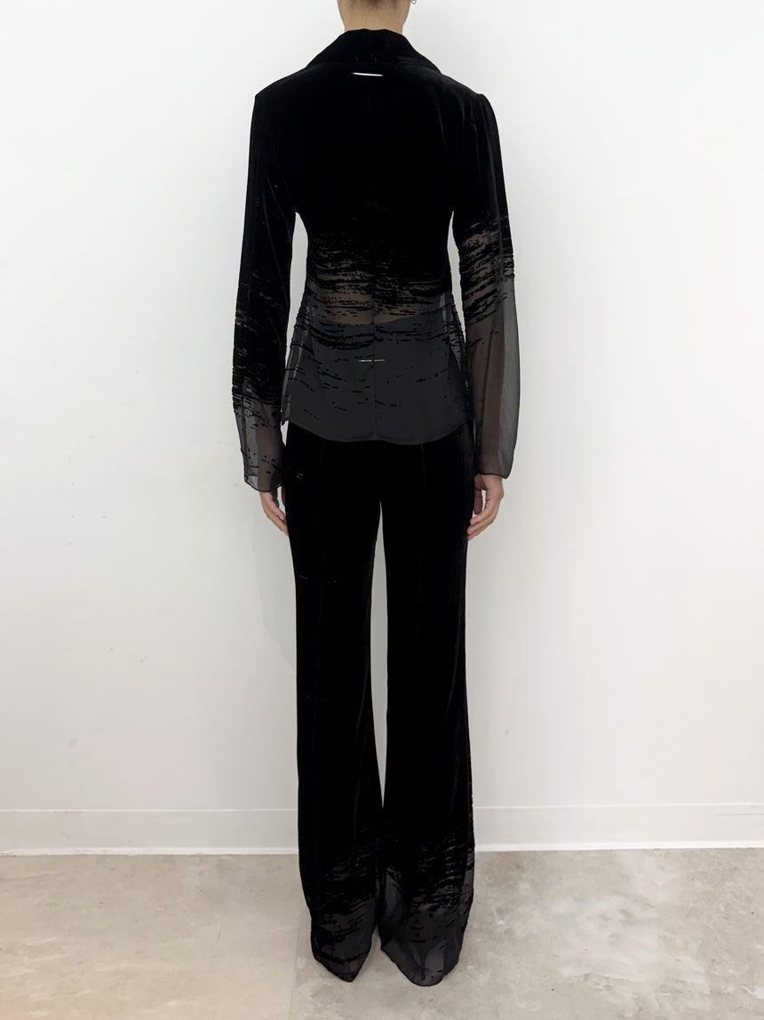 (SS26 PRE-ORDER) GLITCH TAILORED TROUSERS