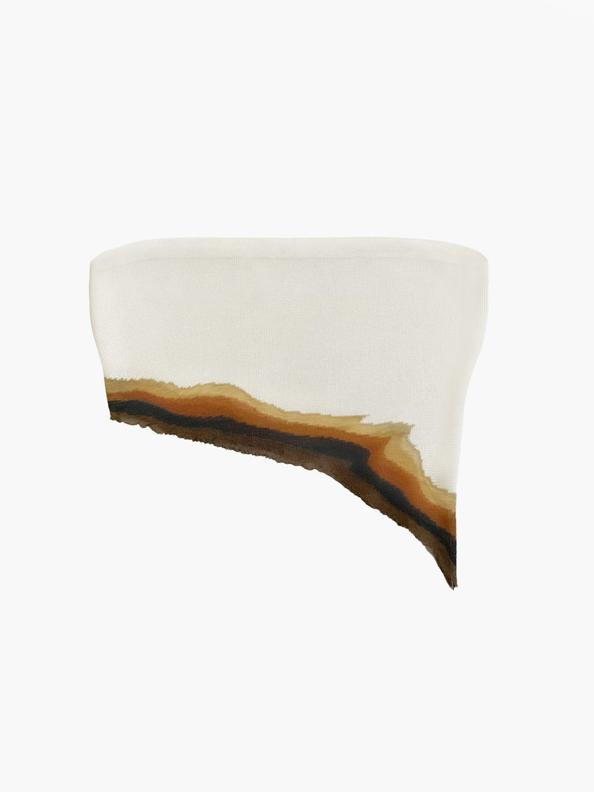 FLAME TUBE TOP - IVORY