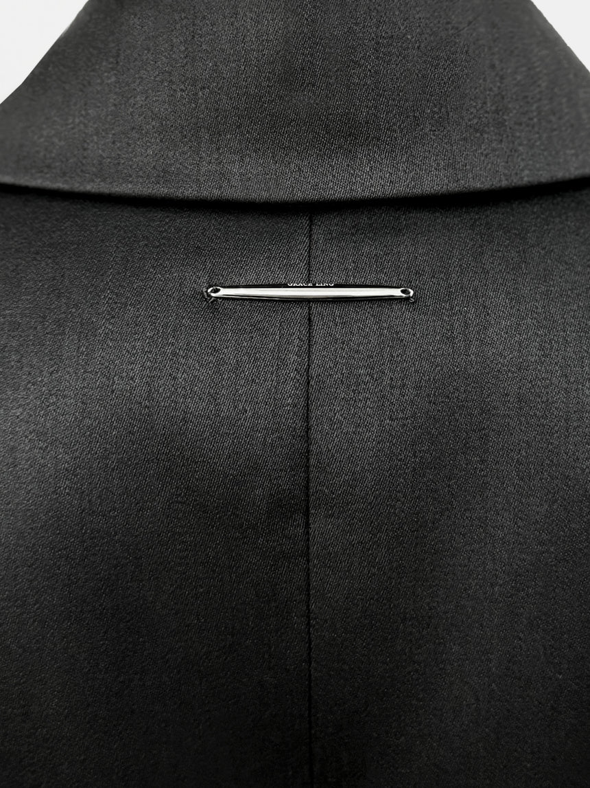 (SS26 PRE-ORDER) KNIFE SHEATH TAILORED BLAZER - BLACK