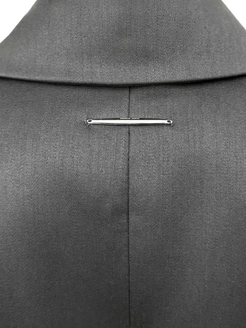 (SS26 PRE-ORDER) KNIFE SHEATH TAILORED BLAZER - DARK GREY