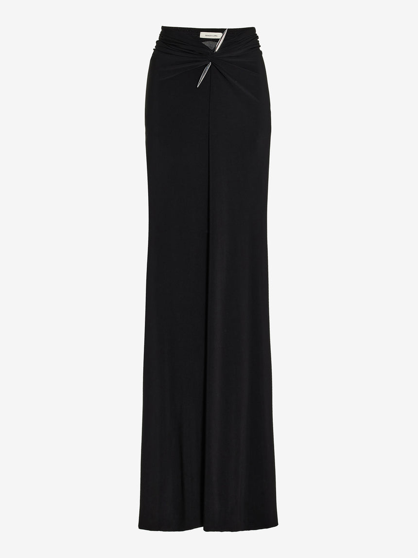 PIERCED DAGGER SKIRT