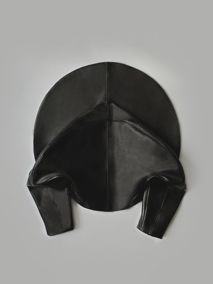 CIRCLE BOLERO (LEATHER)