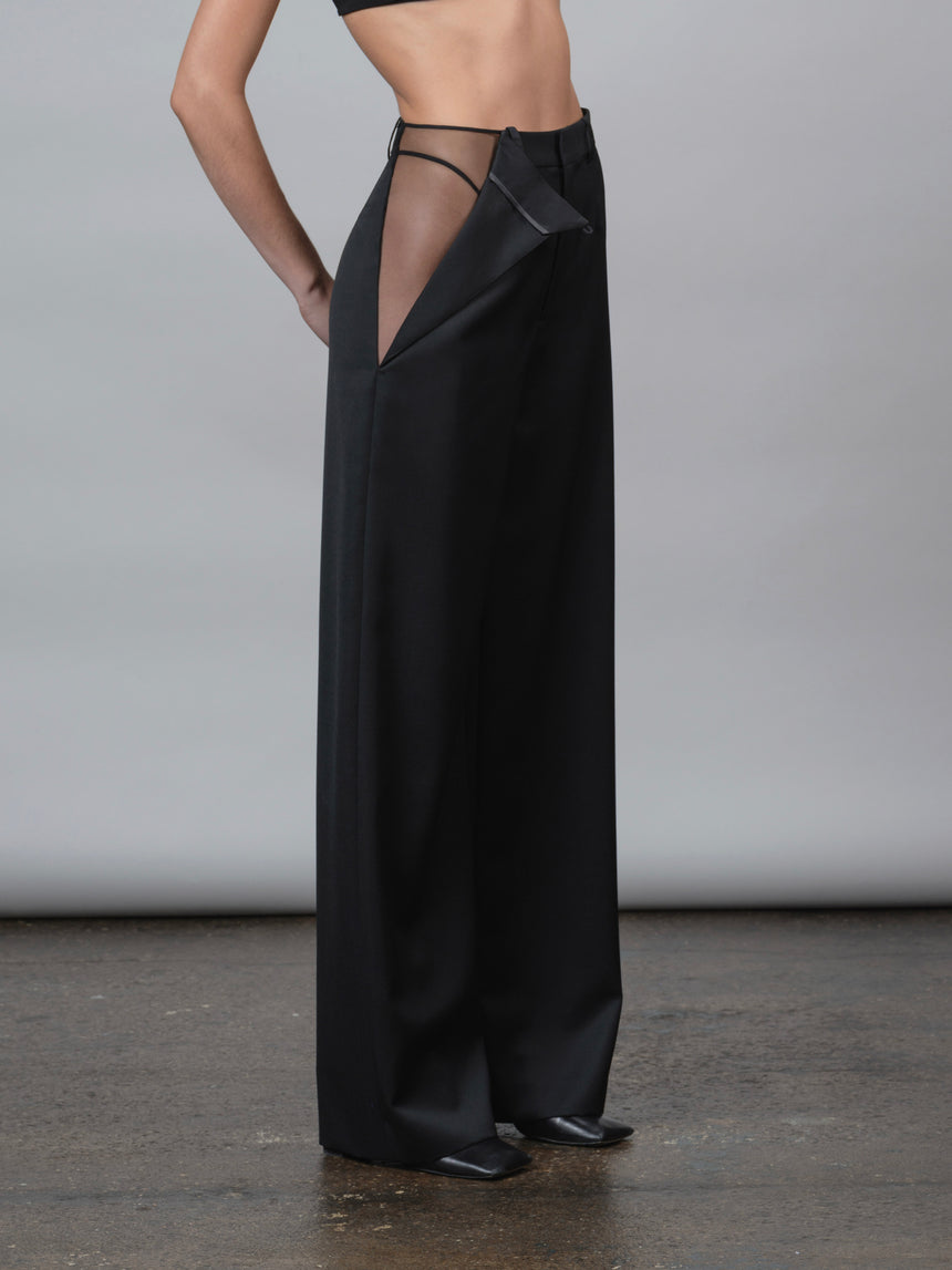 PEEK OPEN THIGH PANTS