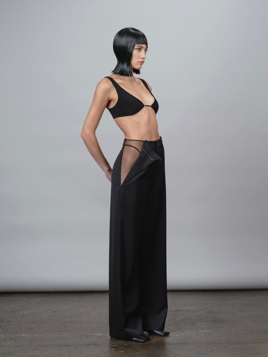 PEEK OPEN THIGH PANTS