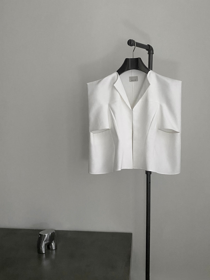 SQUARE SHIRT-CAPELET