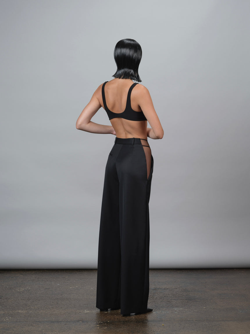 PEEK OPEN THIGH PANTS