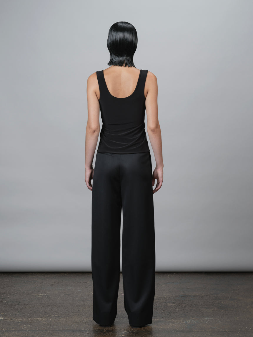 VERTEBRAE TANK TOP - BLACK