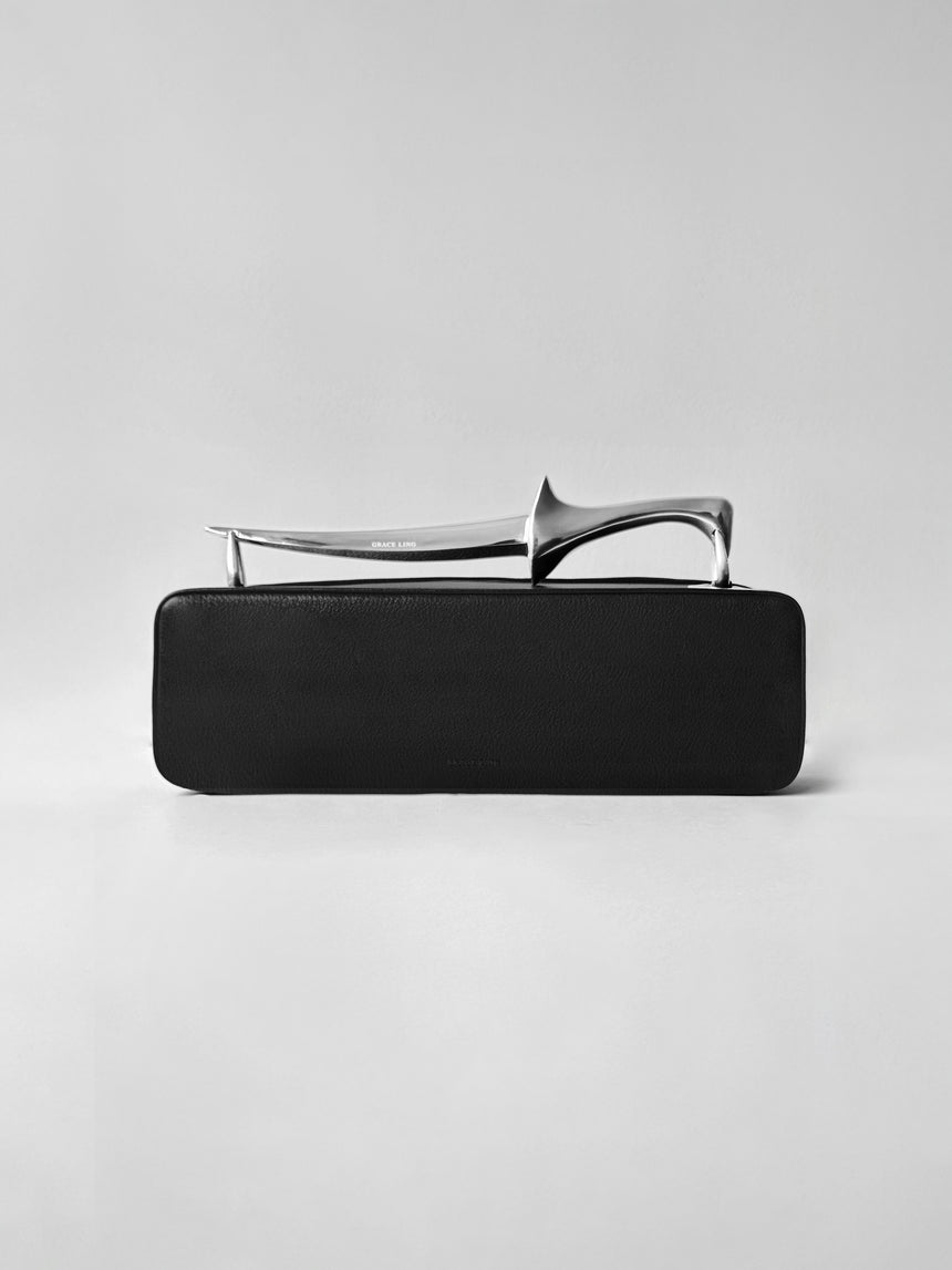 (SS26 PRE-ORDER) KNIFE BAG - BLACK