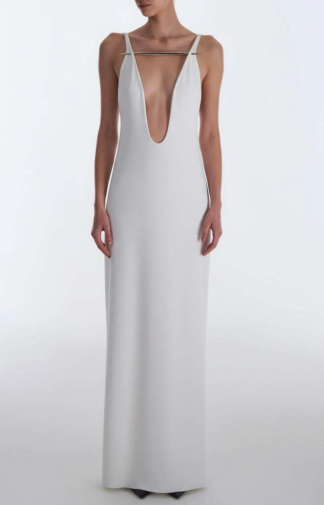 (SS26 PRE-ORDER) DAGGER DRESS - IVORY