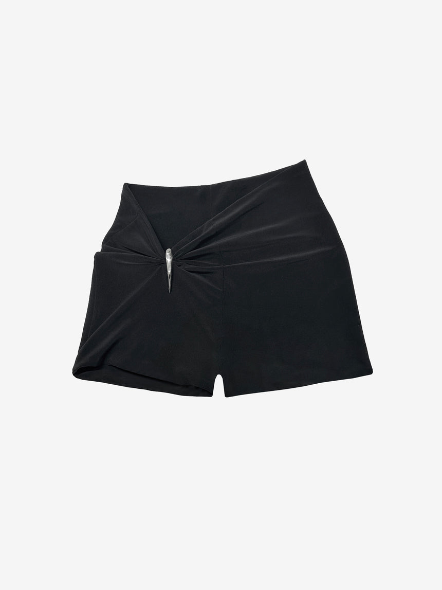 CLAW MINI SHORTS - BLACK