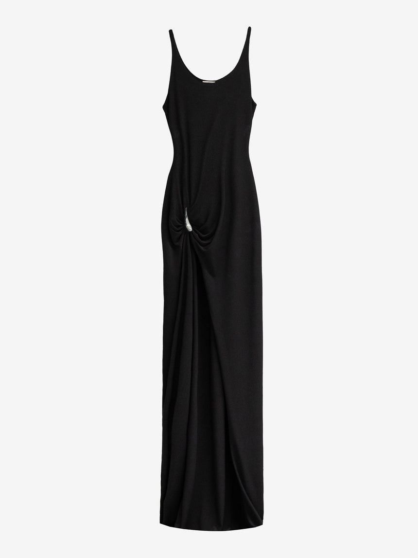 CLAW SLIP DRESS - BLACK GRACE LING CLAW SLIP DRESS - BLACK GRACE LING