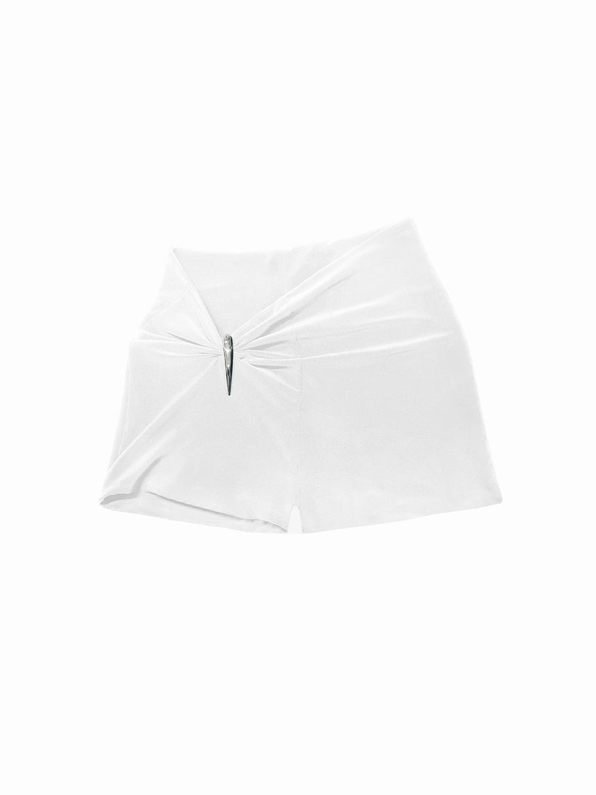 CLAW MINI SHORTS - IVORY (Pre-Order)