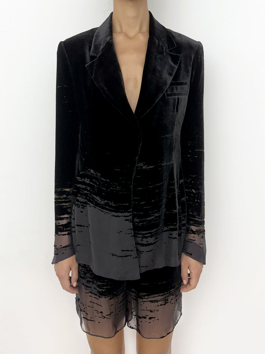 (SS26 PRE-ORDER) GLITCH TAILORED BLAZER