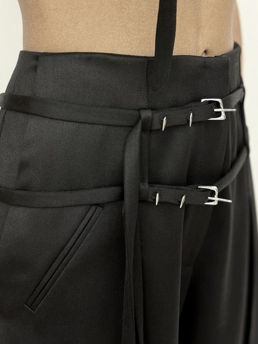 (SS26 PRE-ORDER) RELICS BELTED WIDE LEG TROUSER