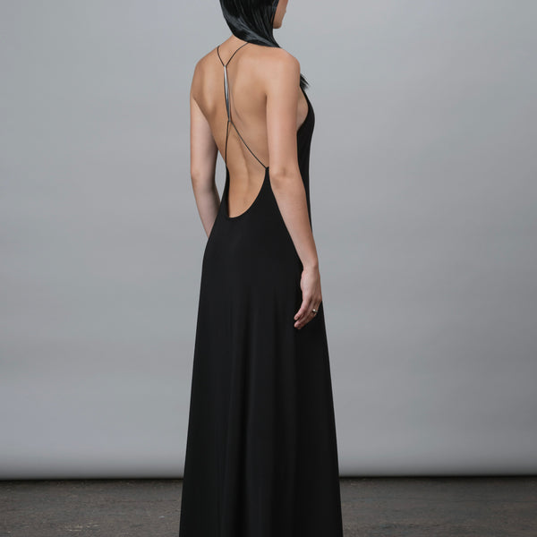 SPINE OPEN BACK (MAXI DRESS)